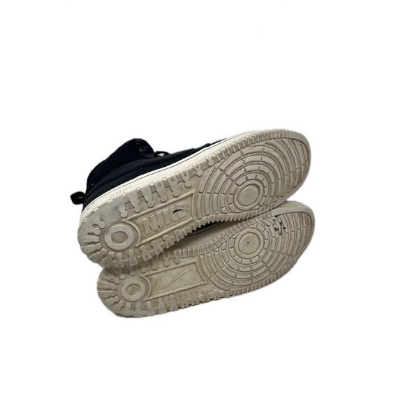 Nike Court Vision Mid Black Phantom Sneakers Mens 13 - Picture 4 of 7